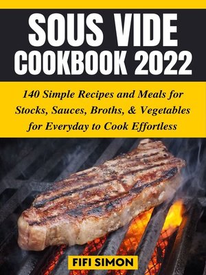 cover image of Sous Vide Cookbook 2022